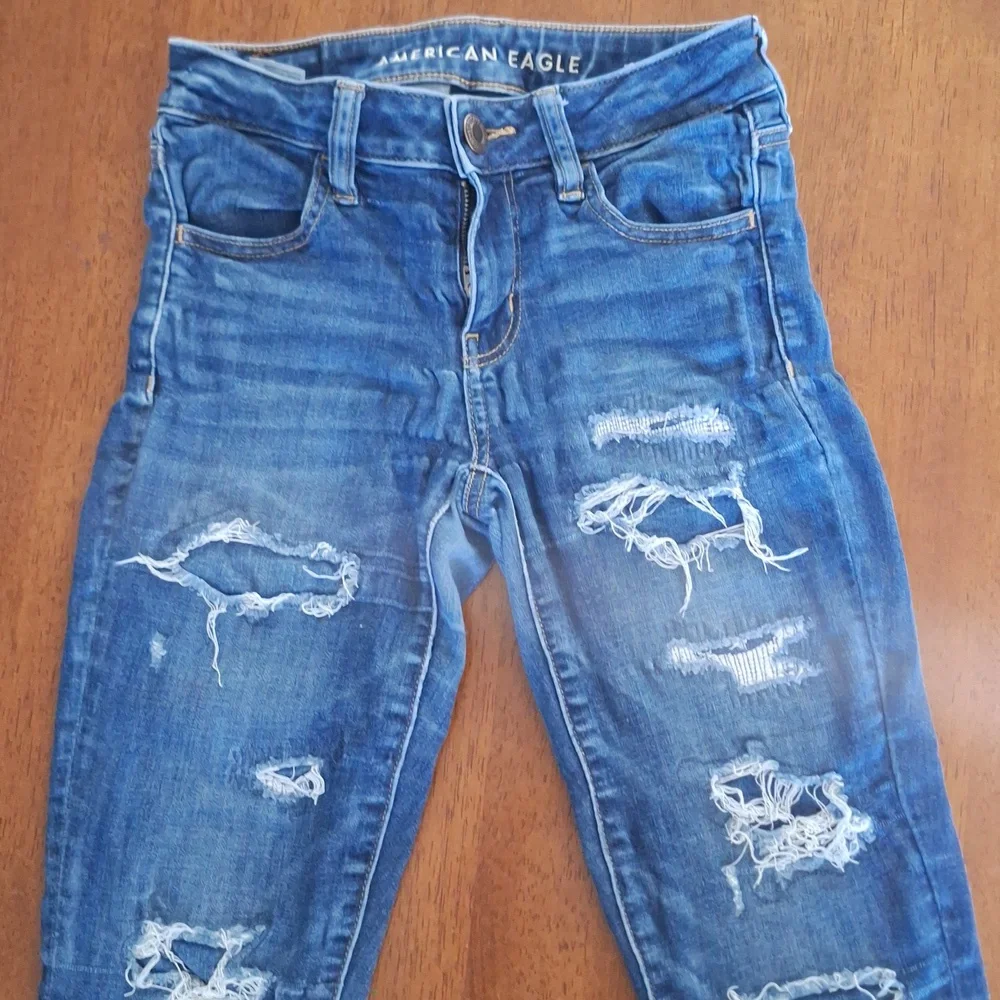 American Eagle Denim Jeans Jeggings  Bundle. Size 0 Short - Picture 5 of 16